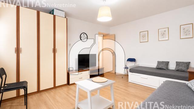 VOLOVČICA, JEDNOSOBAN STAN, 35 m2 - BEZ PROVIZIJE ZA NAJMOPRIMCE!