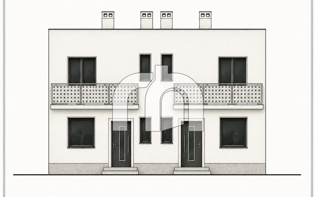 RUGVICA (HRUŠĆICA), DUPLEX KUĆA, NOVOGRADNJA, 75 m2 - BEZ PROVIZIJE ZA KUPCE!