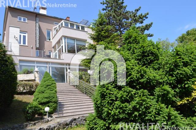 Pantovčak, 528 m2, kompletno obnovljena kuća + 763 m2 okućnice