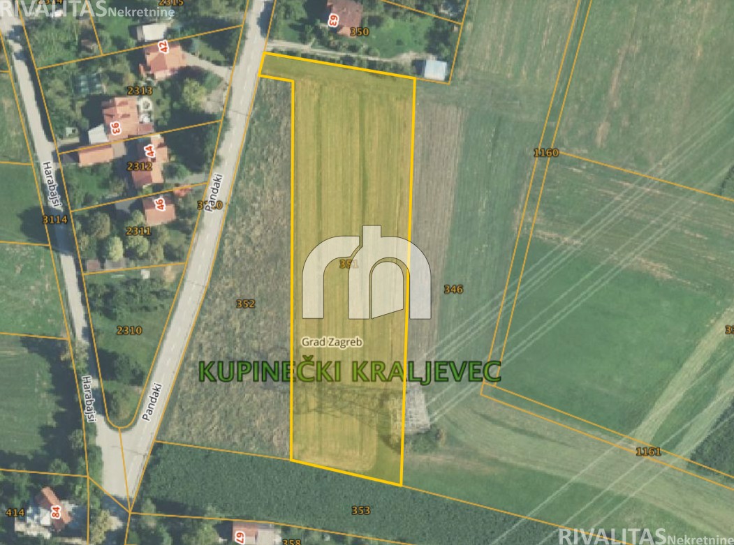 KUPINEČKI KRALJEVEC ZEMLJIŠTE, 5590M2, 1000M2 GRAĐEVINSKO - BEZ PROVIZIJE ZA KUPCE