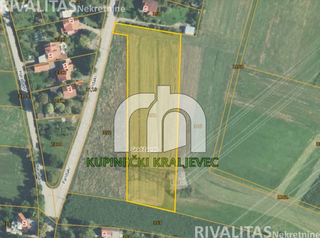 KUPINEČKI KRALJEVEC ZEMLJIŠTE, 5590M2, 1000M2 GRAĐEVINSKO - BEZ PROVIZIJE ZA KUPCE